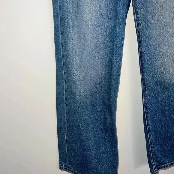 LEVIS RIBCAGE STRAIGHT JEANS SIZE 26 length 27 - Picture 3 of 14